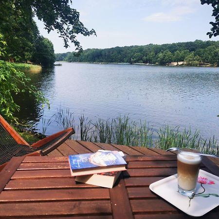 Domek Nad Jeziorem Łąck 外观 照片